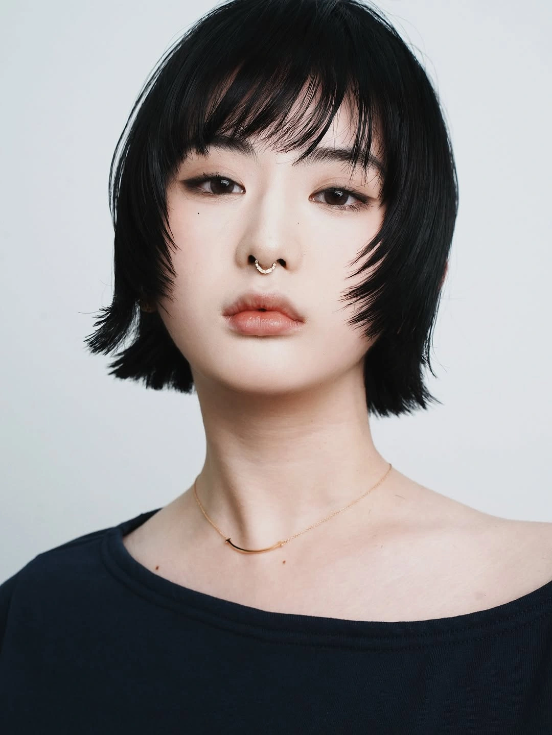 fall French Bob 2026 Soft Layered French Bob With Wispy Fringe