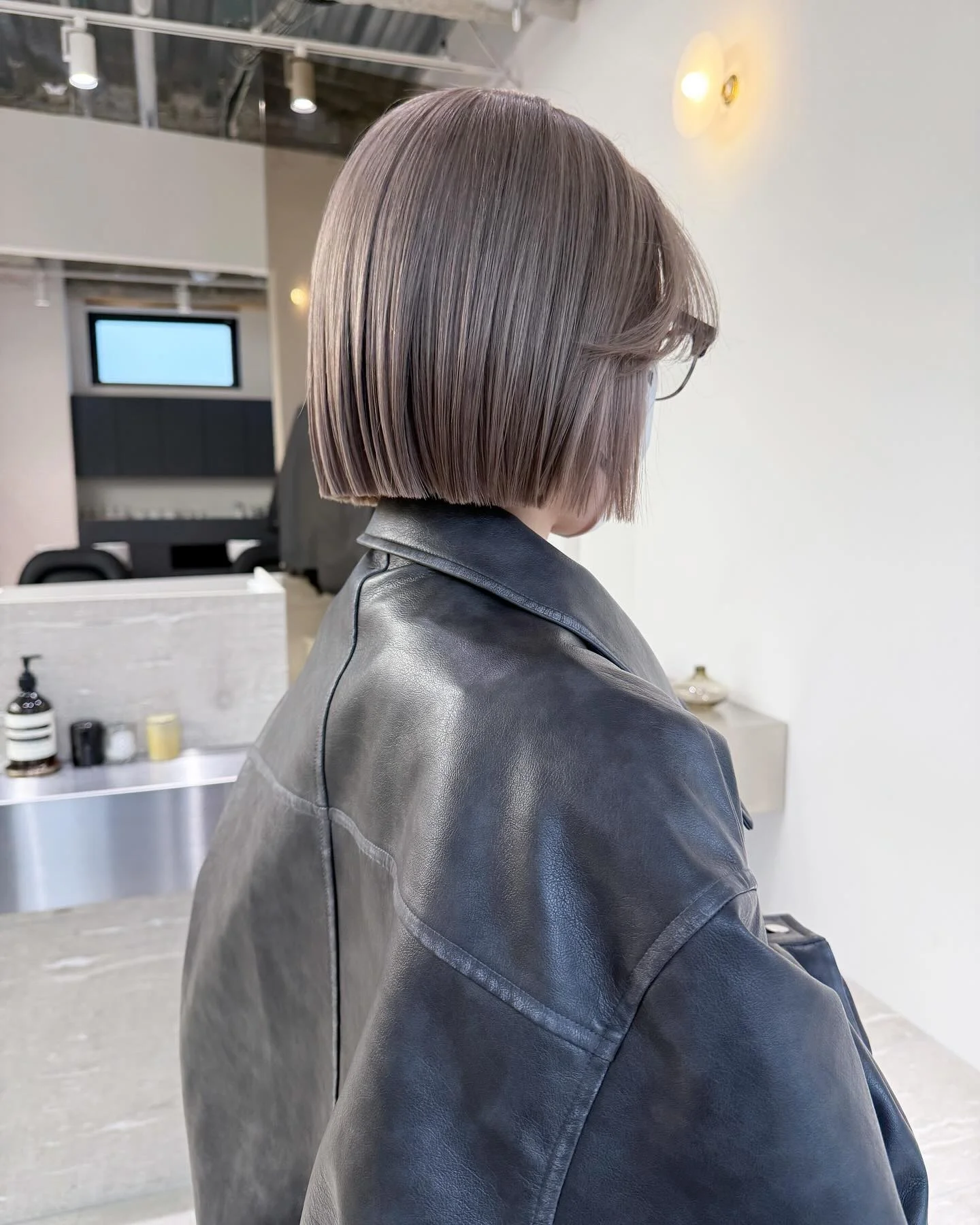 fall French Bob 2026 Cool Ash French Bob With Sharp Minimalist Shape