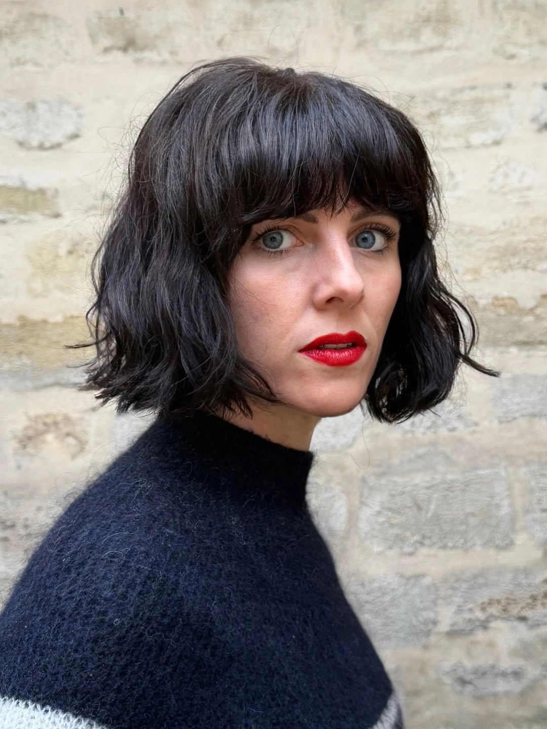 fall French Bob 2026 Textured French Bob With Soft Fringe and Parisian Charm