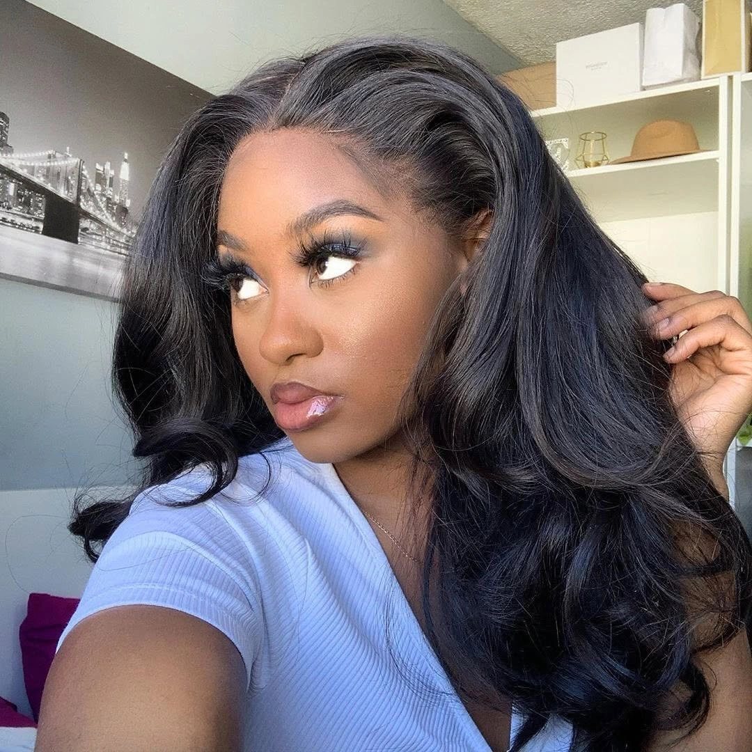 fall hair colors for black women 2026 Voluminous Espresso Blowout With Luxe Shine
