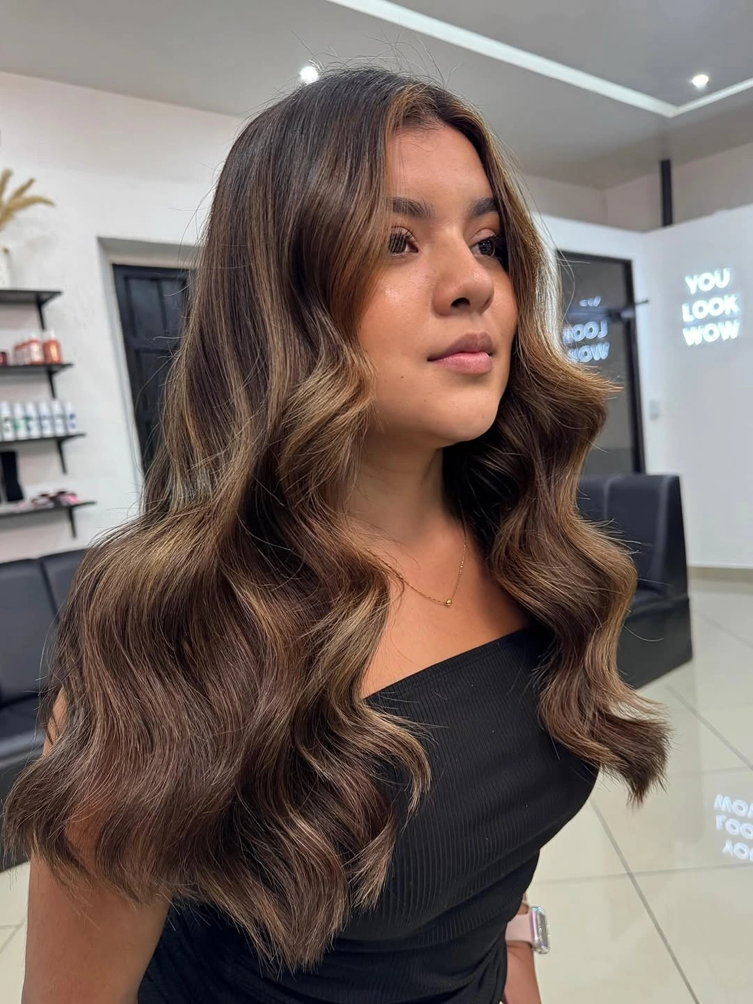 fall medium haircuts 2026 Dimensional Espresso Waves With Everyday Elegance