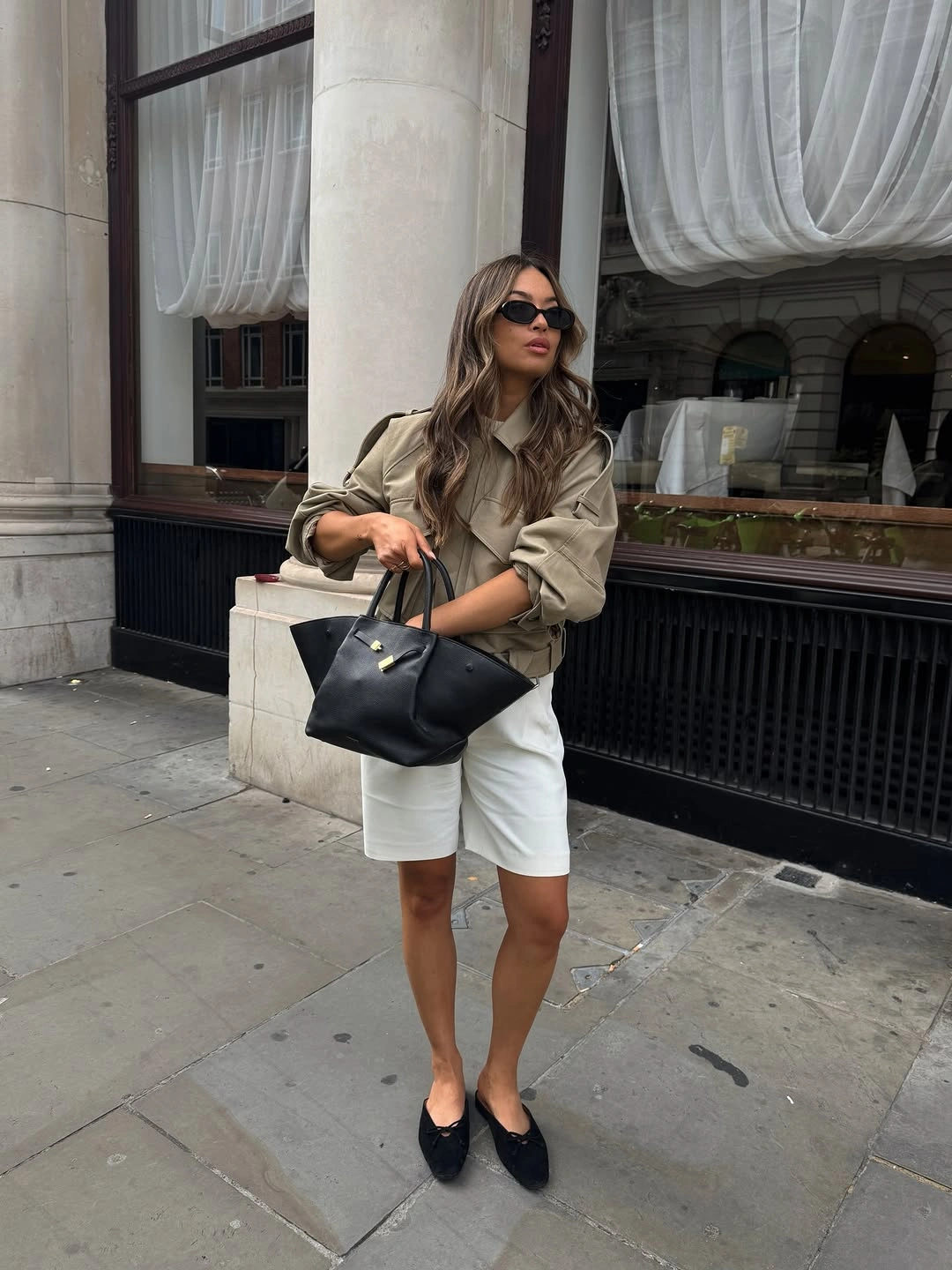 fall outfits with peacoat 2026 Utility-Inspired Beige Peacoat with Modern City Chic