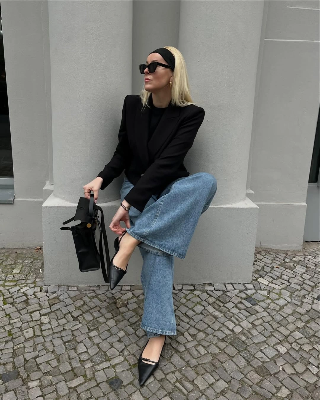 fall professional outfits women 2026 Mastering Relaxed Tailoring with Wide-Leg Denim