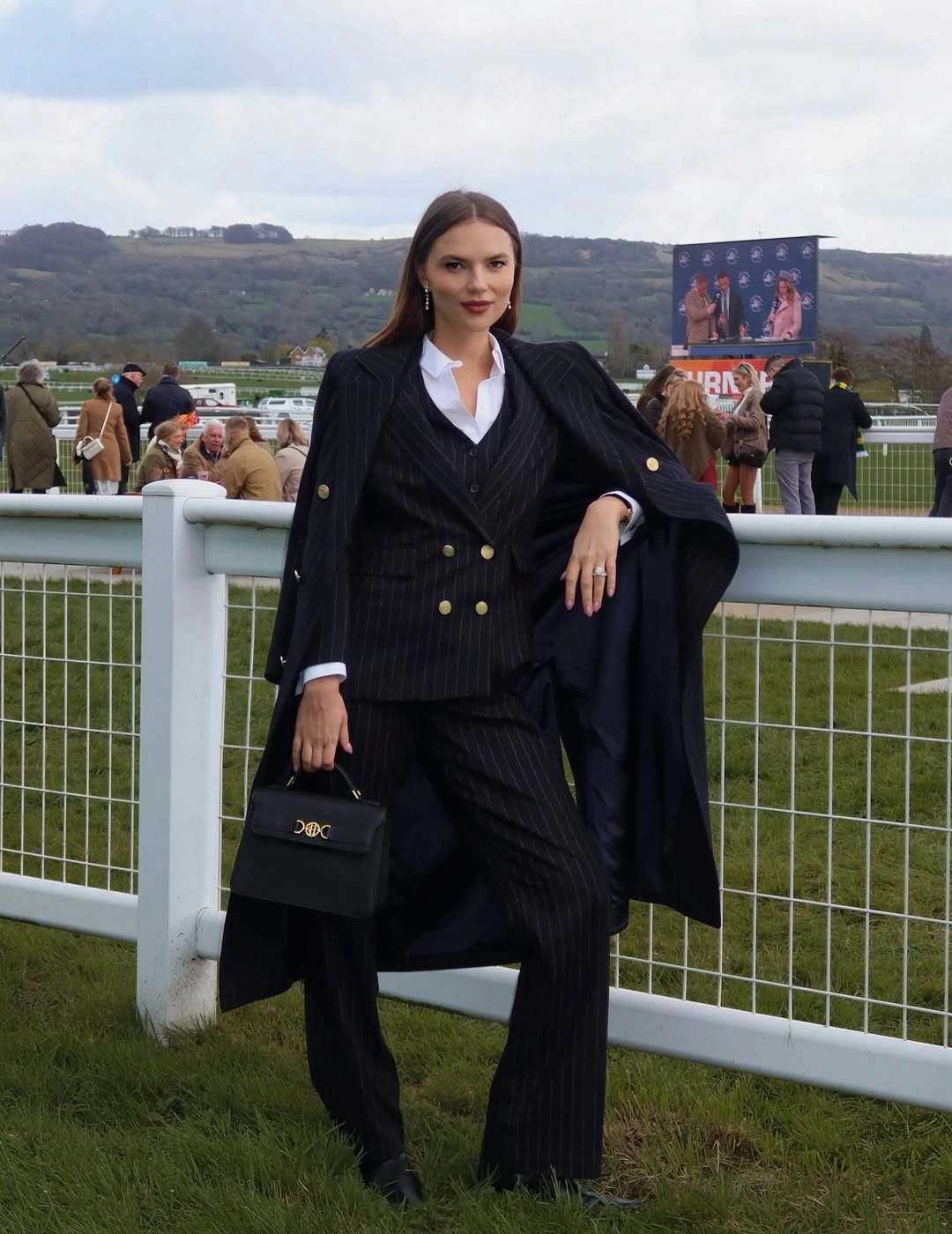 fall professional outfits women 2026 Power Pinstripes for Executive-Level Confidence