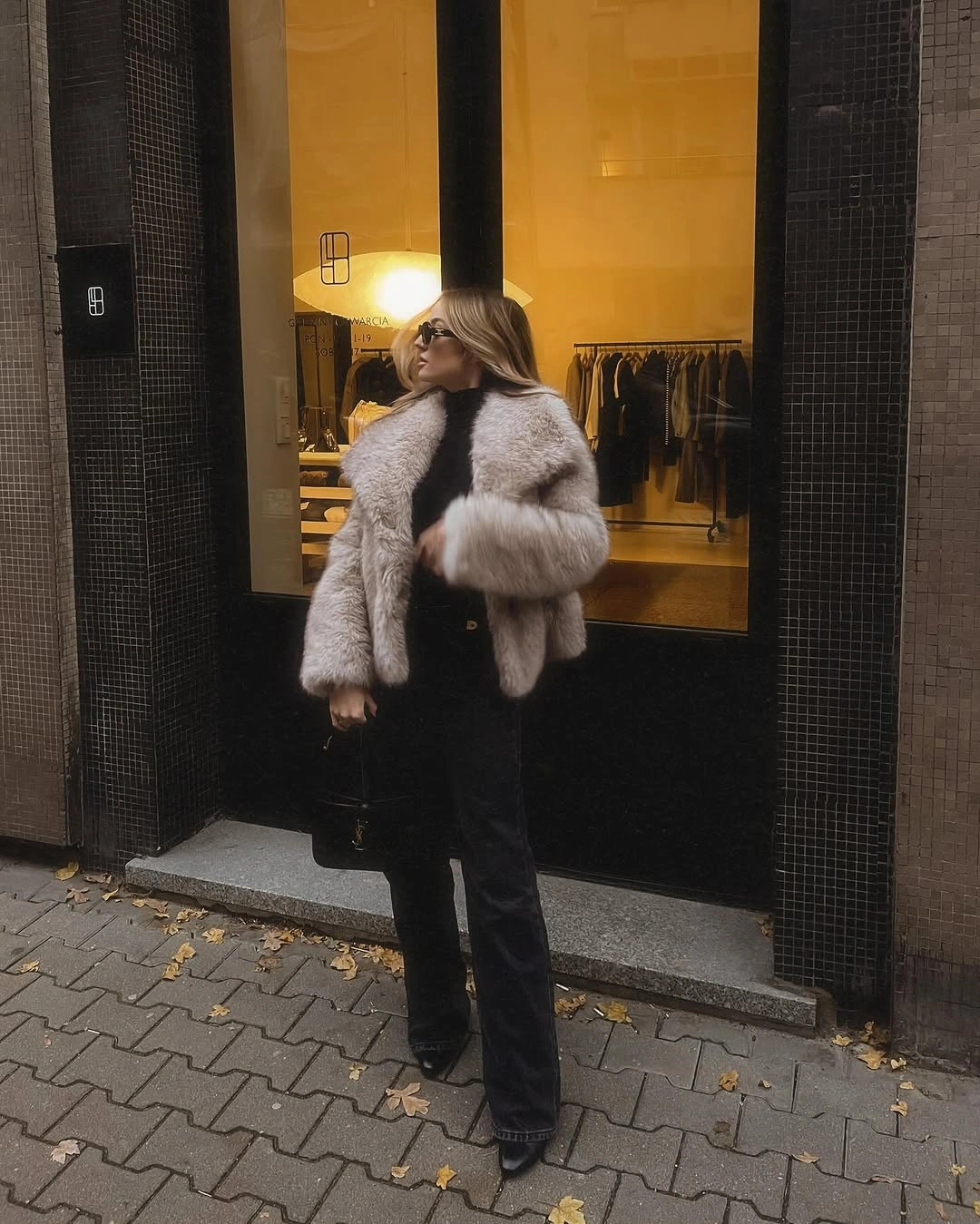 faux fur jacket Soft Ivory Faux Fur That Instantly Elevates an Evening Wardrobe