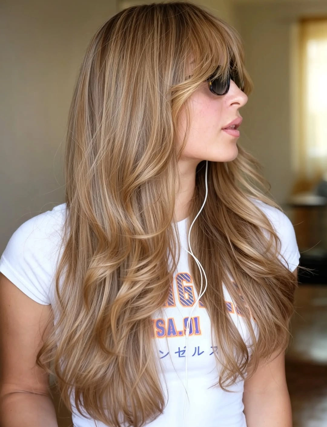 heatless curls hairstyle Long Feathered Layers with Soft Heatless Volume