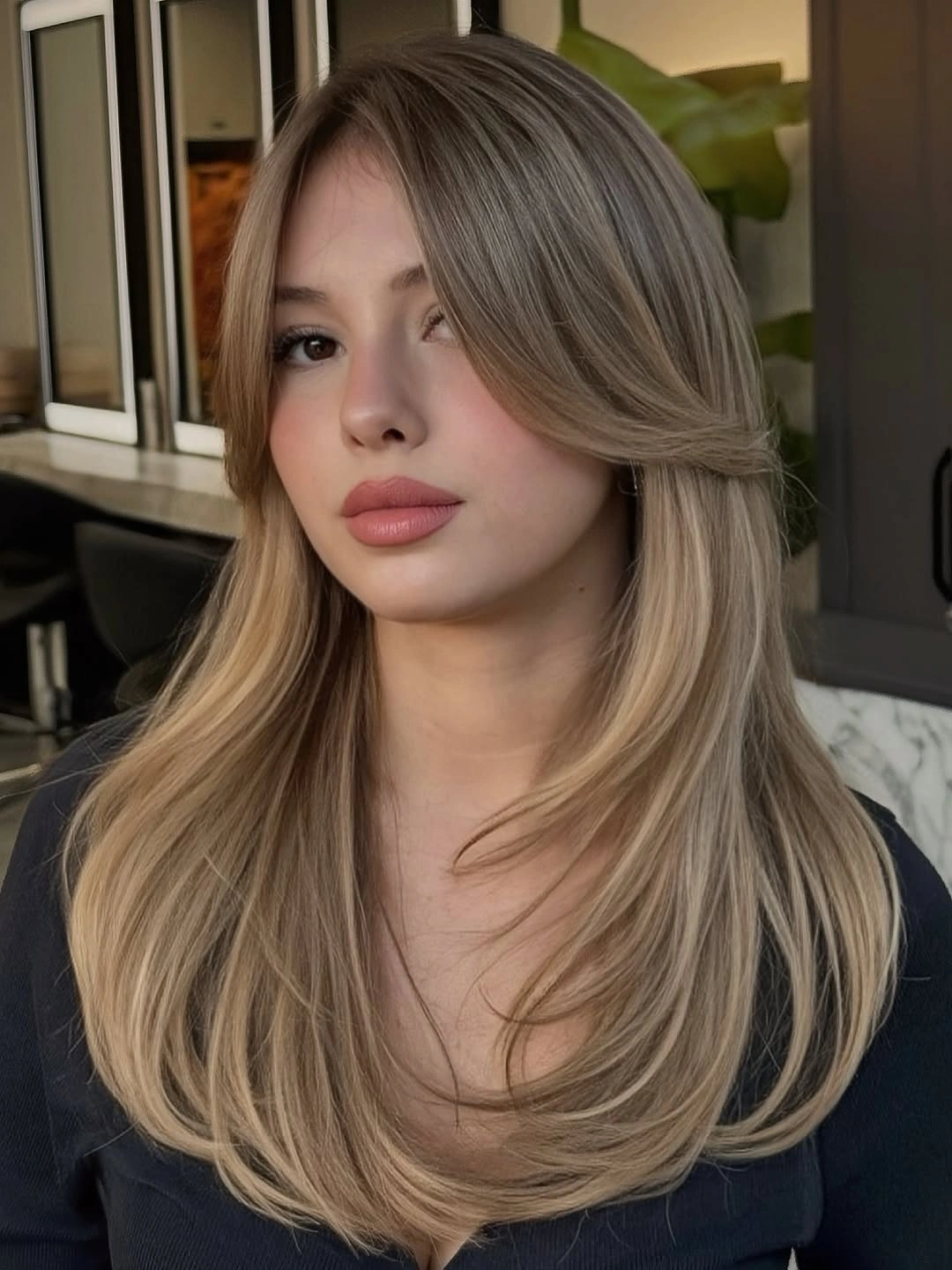 heatless curls hairstyle Soft Layered Blowout with Heatless Movement