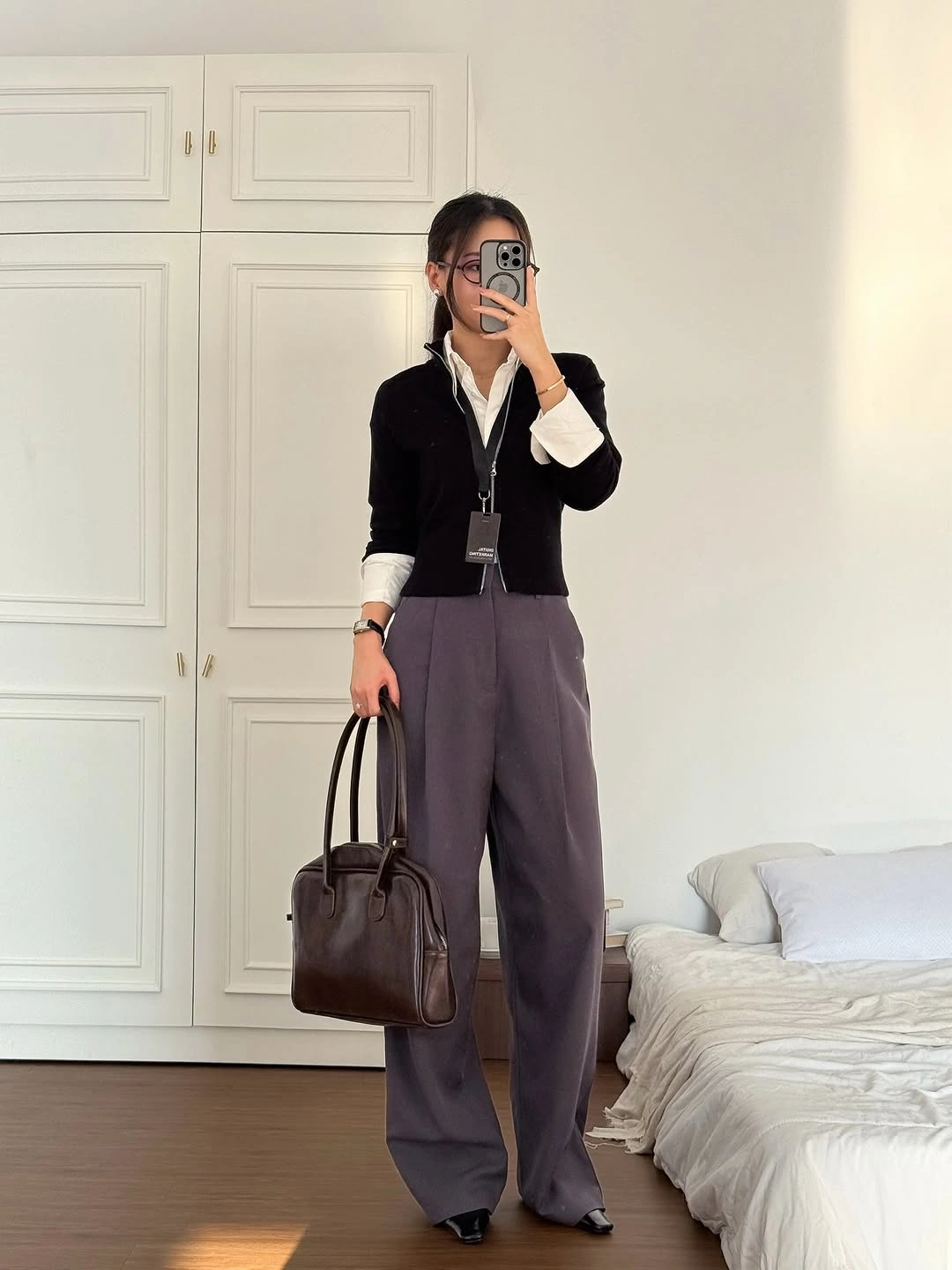 modest fall outfits 2026 Smart Layering With Tailored Trousers for Everyday Elegance