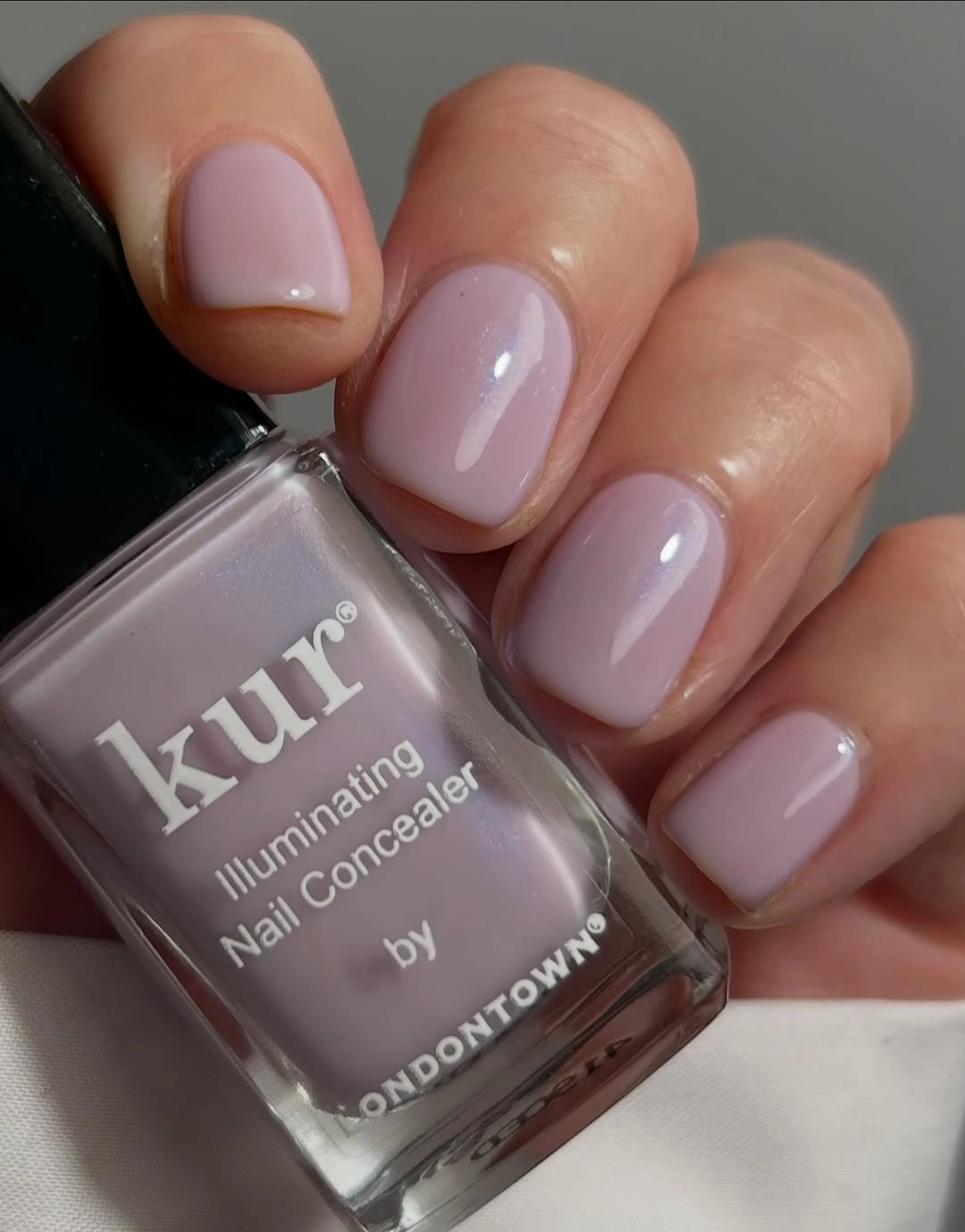 September nails color 2026 Sheer Lavender Pink Nails With A Soft Glow