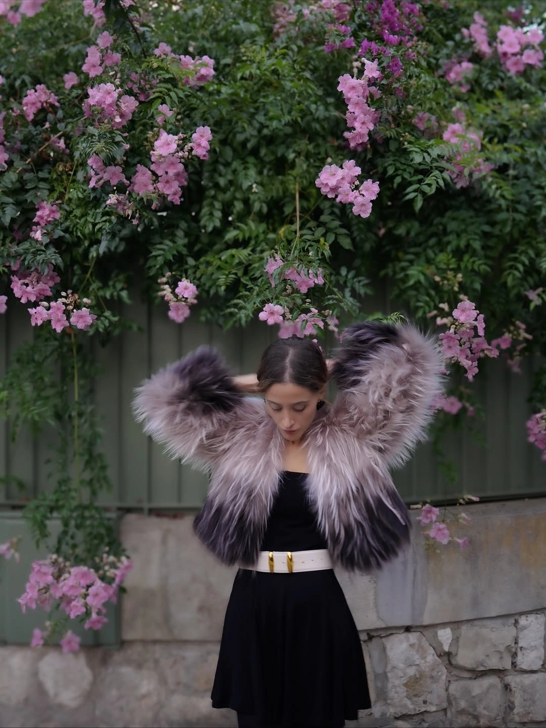 shaggy jacket Romantic Faux Fur With a Touch of Vintage Glamour