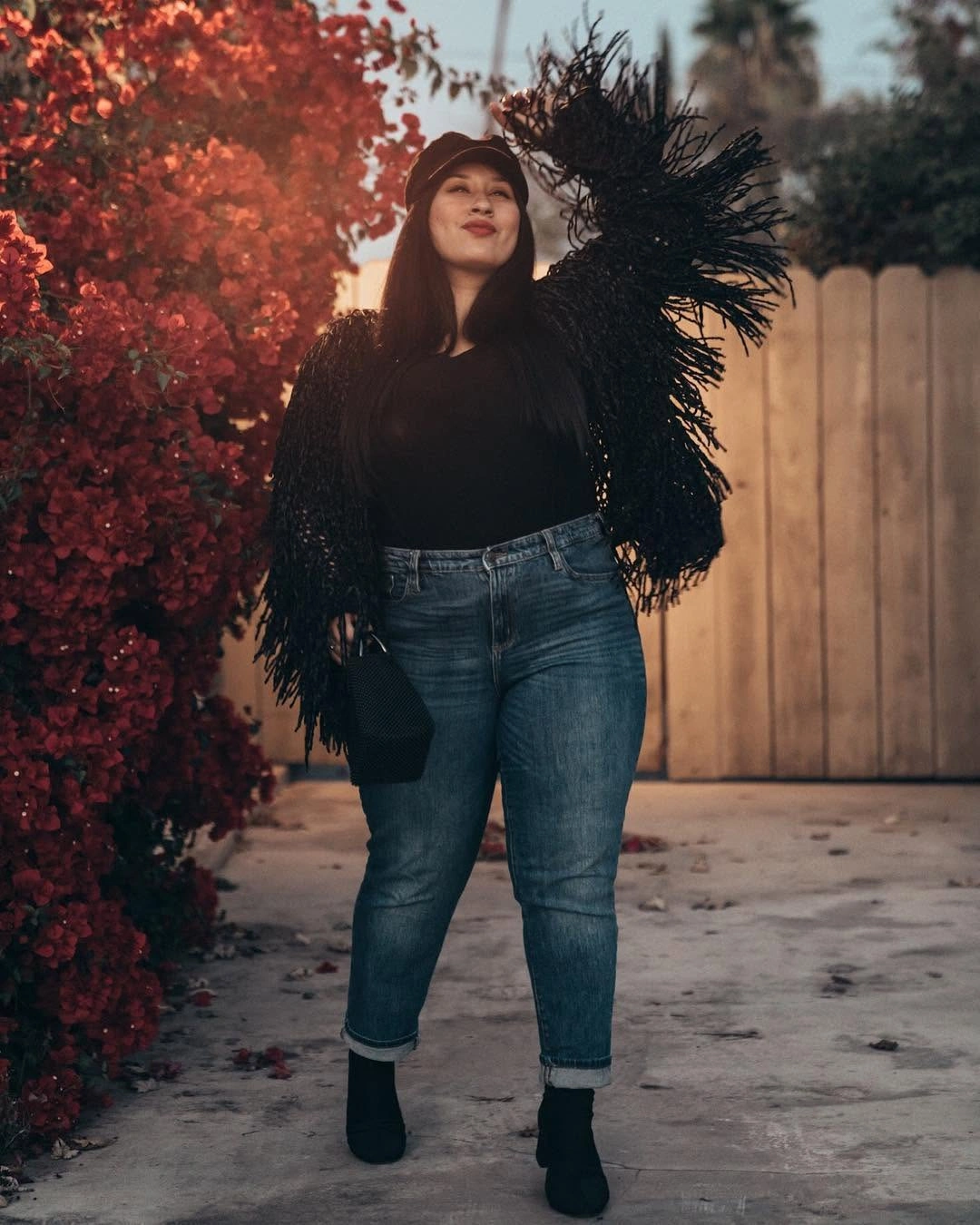 shaggy jacket Relaxed Denim Styling That Feels Effortlessly Cool