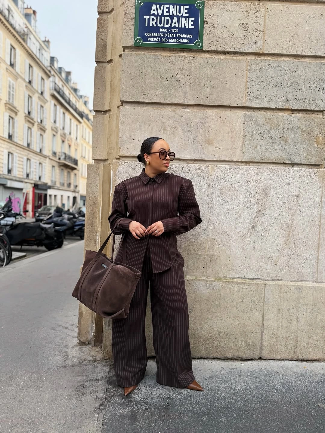 what are must-have fall outfits for 2026 Chocolate Pinstripes Make Tailoring Feel Relaxed Again