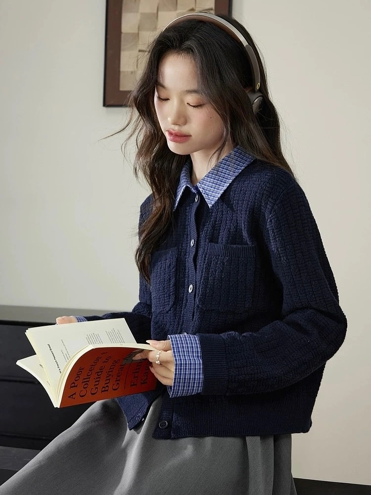 what are the best fall outfits for casual days? Preppy Knit Layers with a Modern Academic Twist