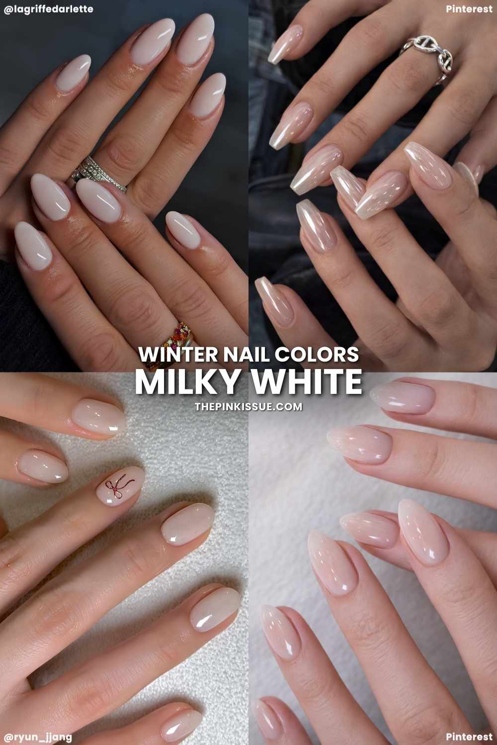 Forest Green Glossy Almond Nails Forest Green Glossy Almond Nails β Winter Nail Trends