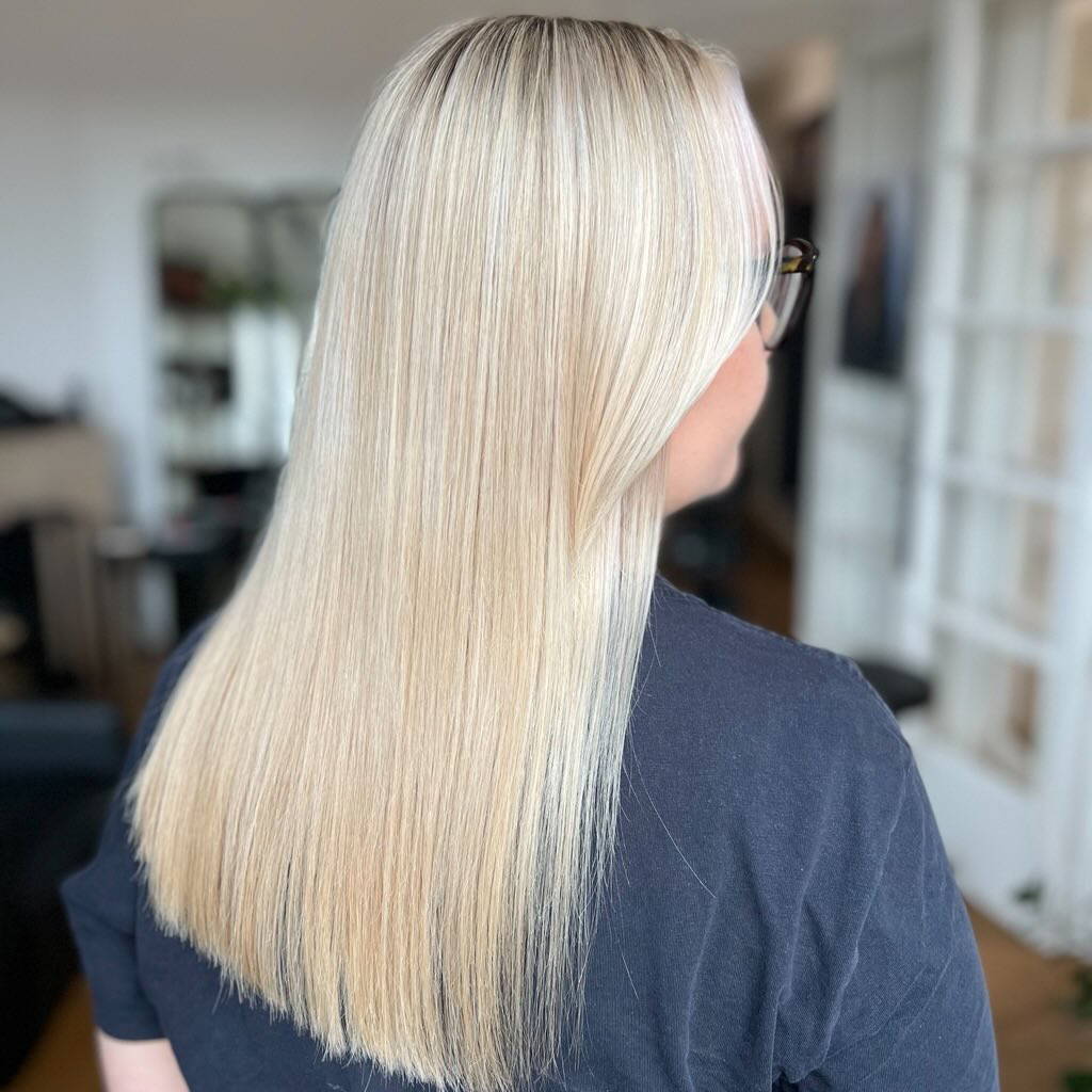 Platinum Blonde With Ash Undertones Visual Idea — Fall to Winter Hair Colors