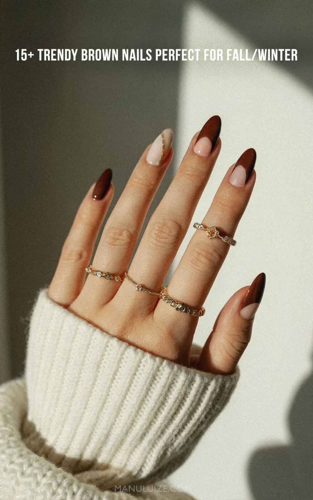 Fall Winter Visual Idea — Fall to Winter Nails