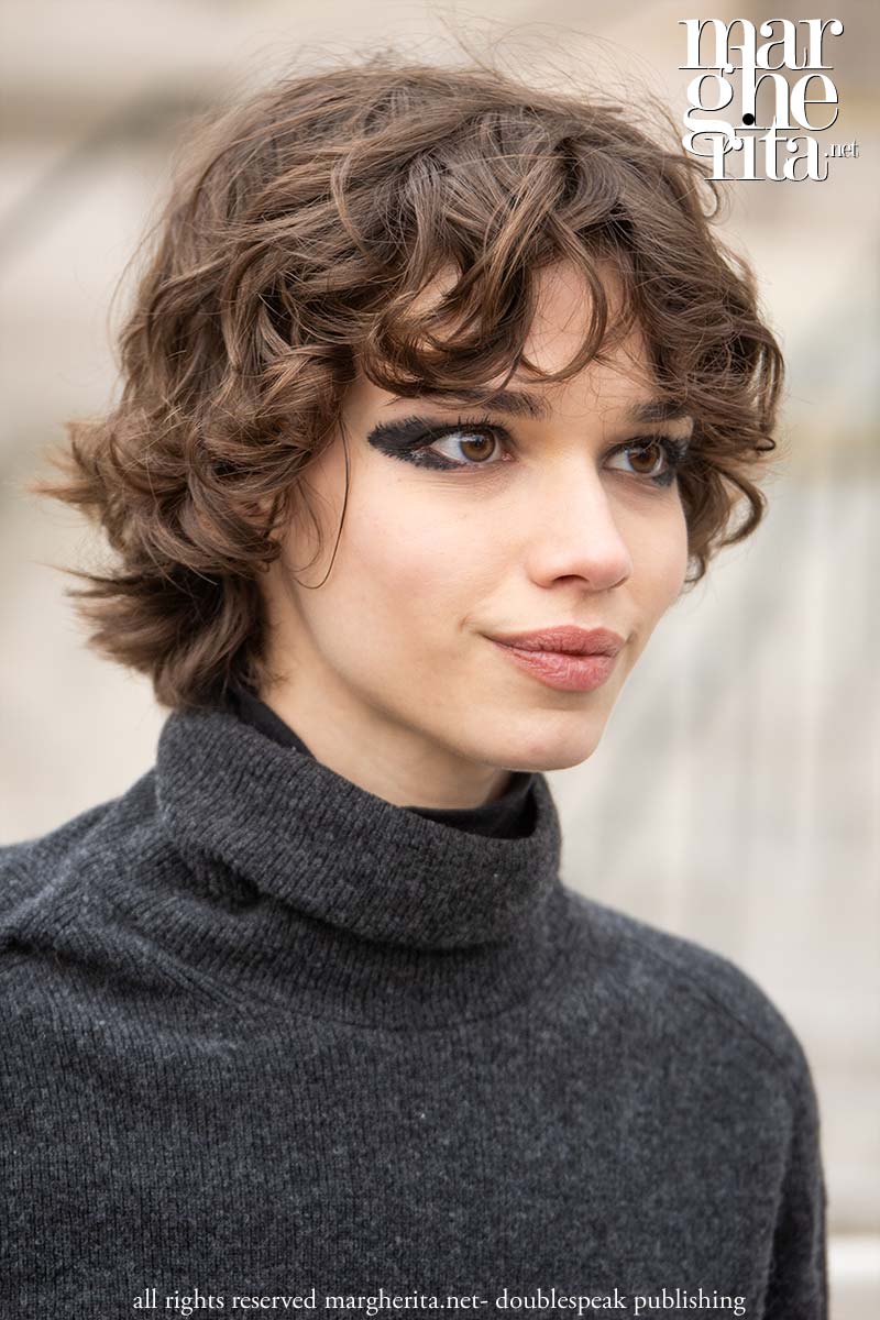 Ear Visual Idea — Winter Hairstyles for Short Hair