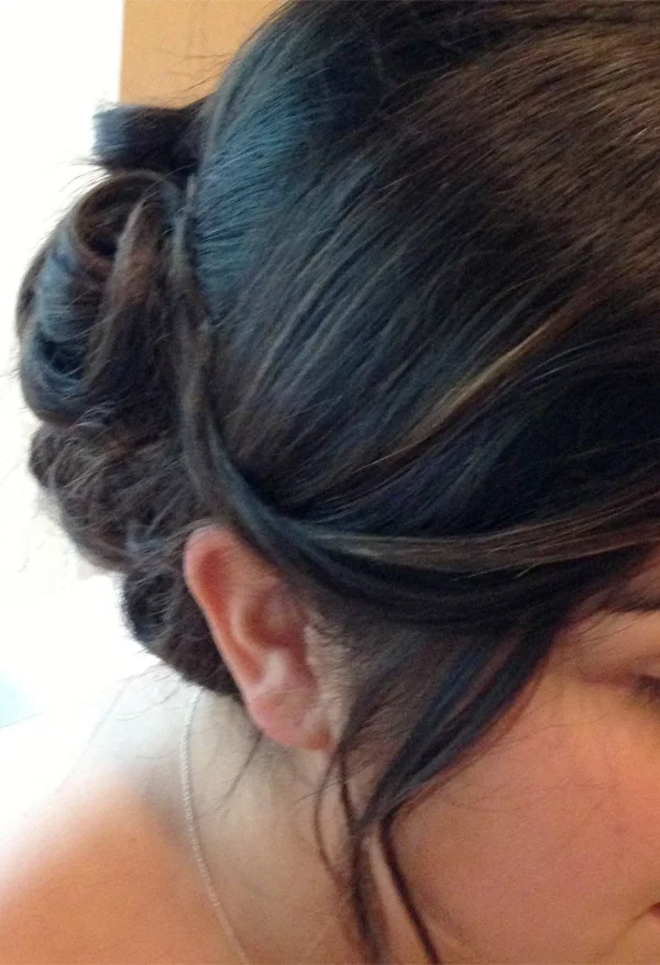 Twisted Updo With Face-Framing Twisted Updo With Face-Framing β Winter Formal Hairstyles