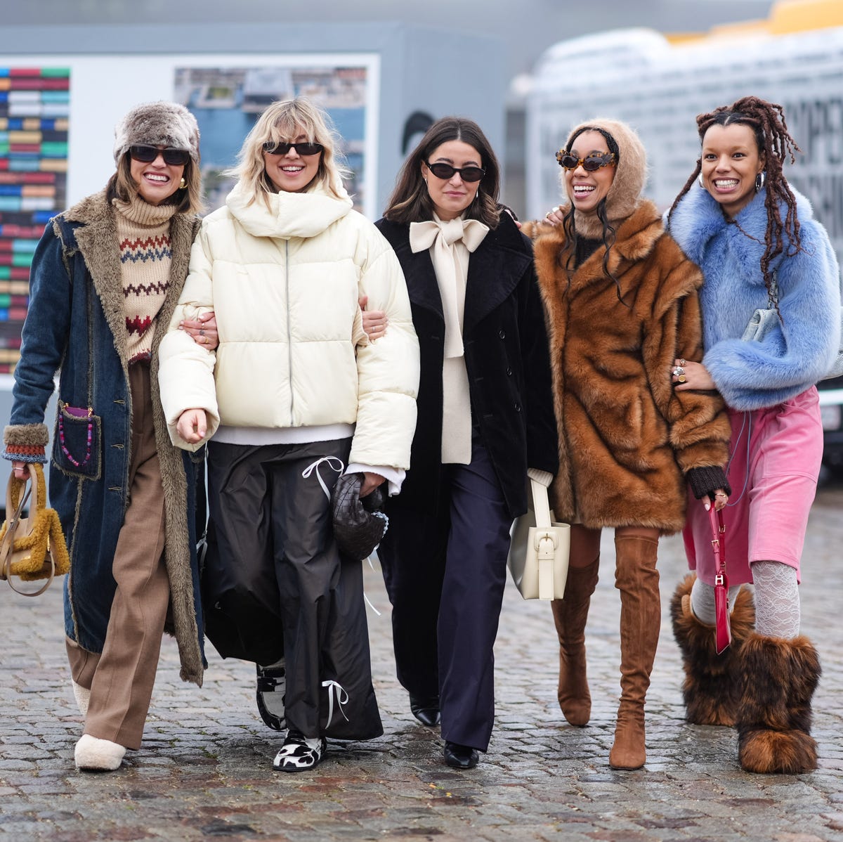 Diverse Winter Street Style: Outerwear Variety Diverse Winter Street Style: Outerwear Variety β Winter Outfits for Women Over 40