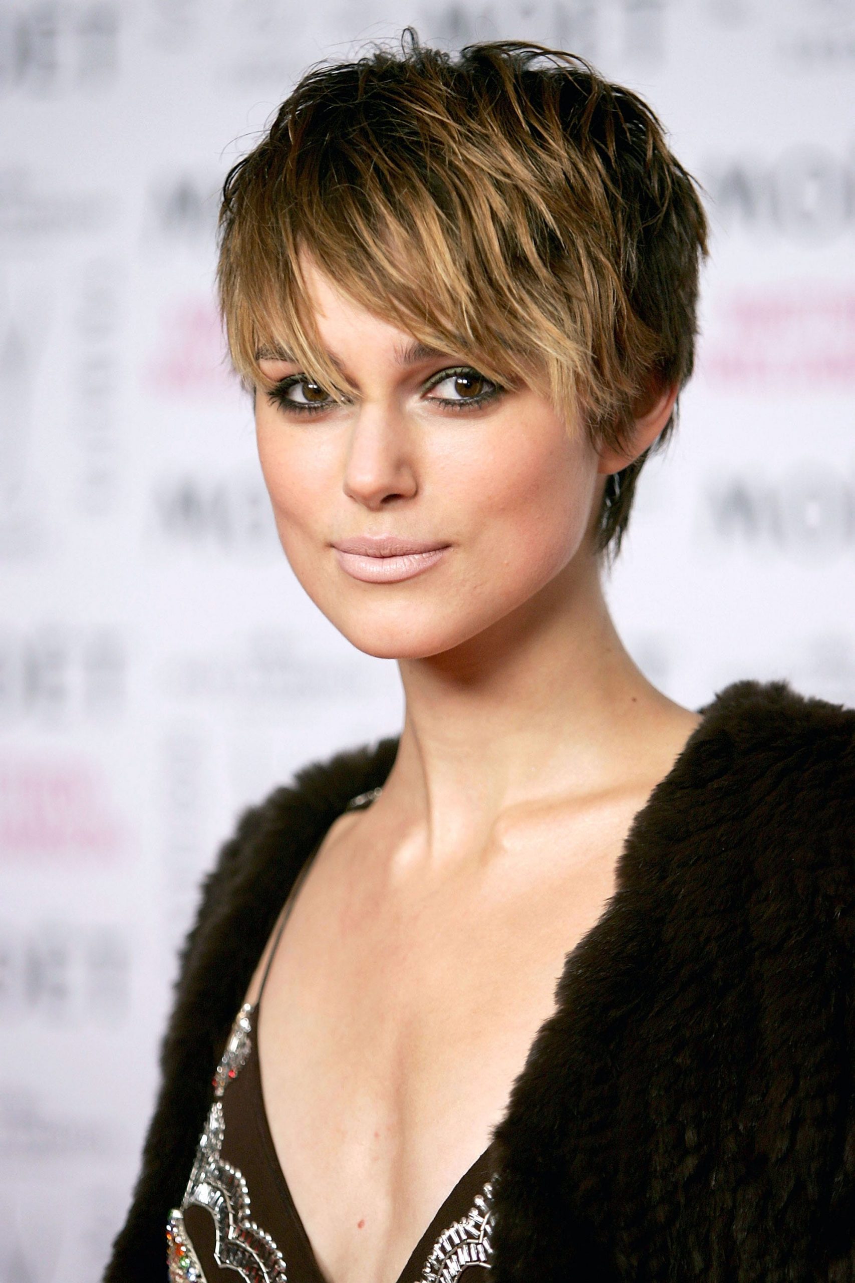 Light Brown With Blonde Highlights Visual Idea — Short Winter Haircuts