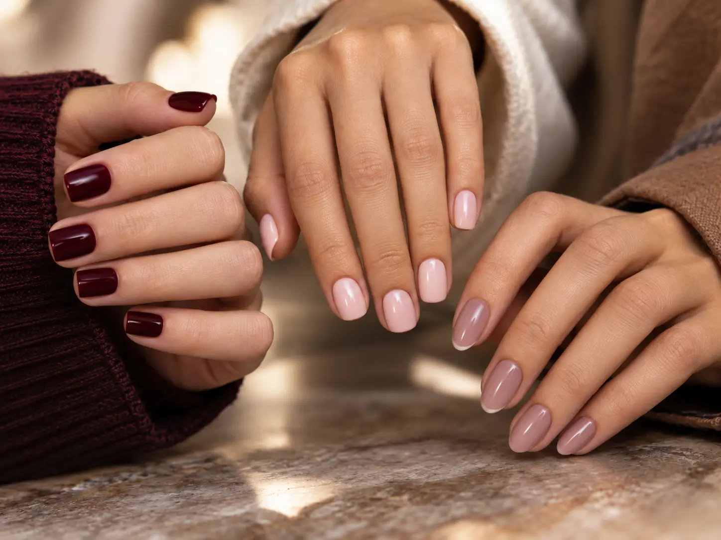 The Single Detail A Reader Notices First Visual Idea The Single Detail A Reader Notices First Visual Idea β Short Winter Oval Nails