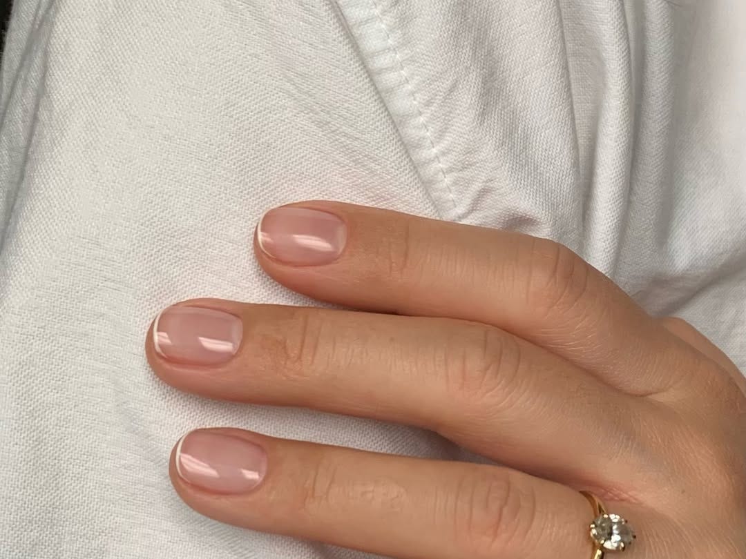 Sheer Pinkish Nude Base Visual Idea Sheer Pinkish Nude Base Visual Idea β Winter Nude Nails