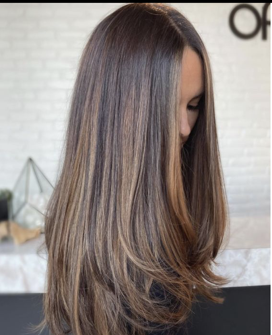Medium Brown With Caramel Highlights Medium Brown With Caramel Highlights β Winter Hair Colors