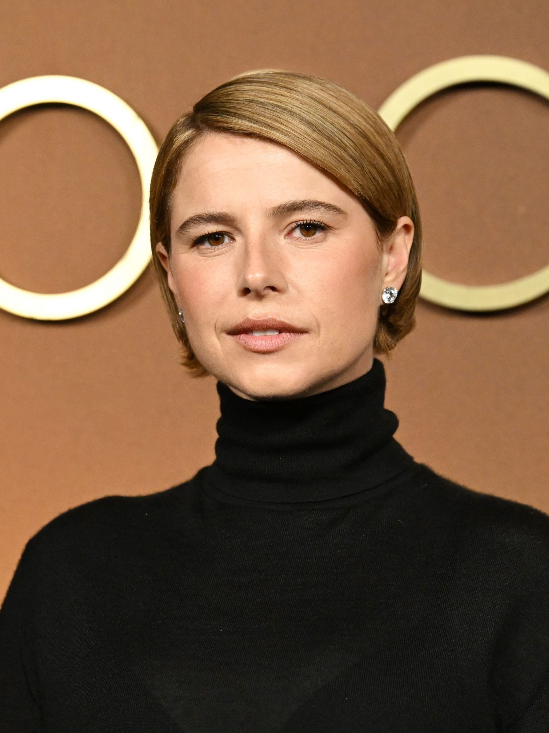 Short Blonde Pixie Bob — Winter Haircuts for Women Over 40