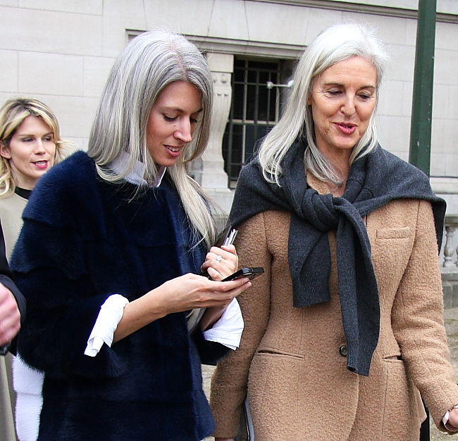 Long Layers Visual Idea Long Layers Visual Idea β Winter Haircuts for Gray Hair