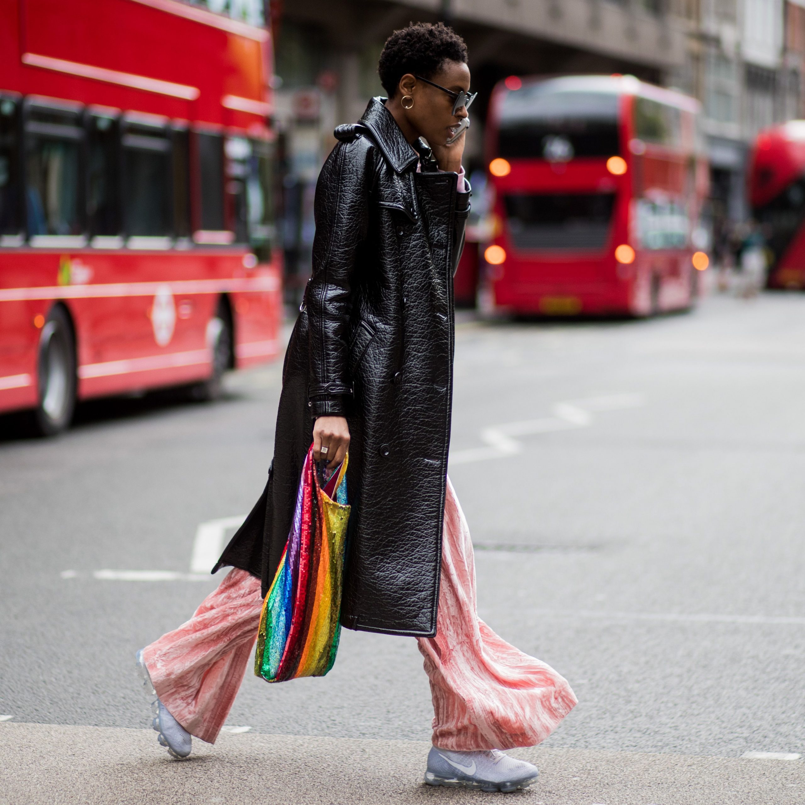 Bold Patent and Velvet: A Statement Winter Look — London Winter Outfits