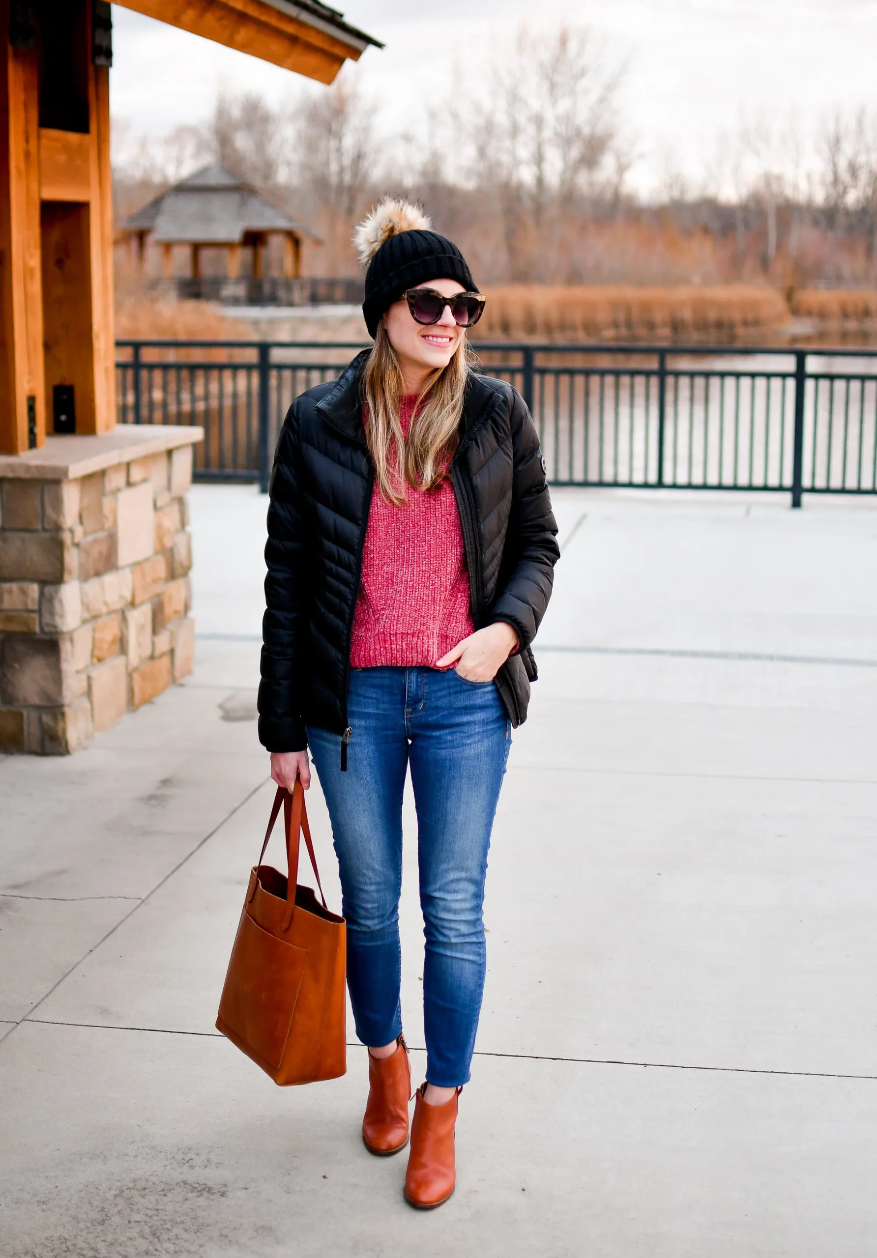 Chin-Length Visual Idea — Winter Hairstyles for Work