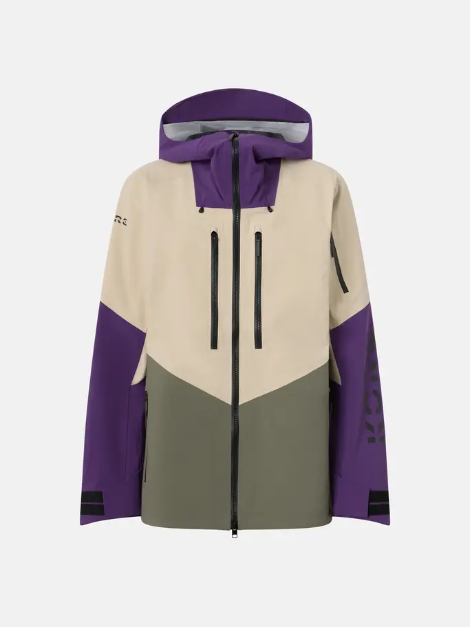 Color-Blocked Winter Jacket for Vibrant Ski Style — Winter Jackets for Women