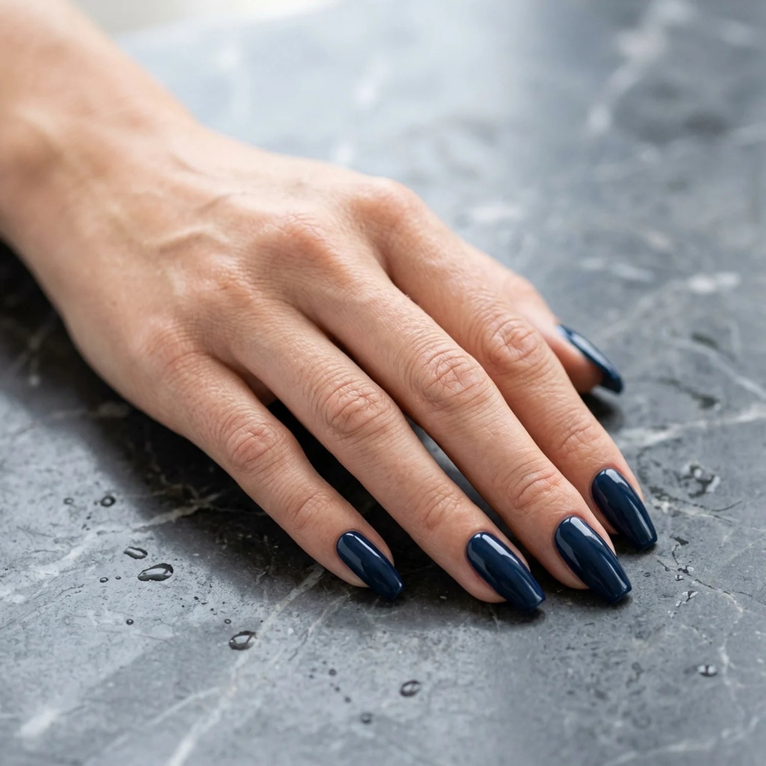None Visual Idea — Winter Gel Nail Colors