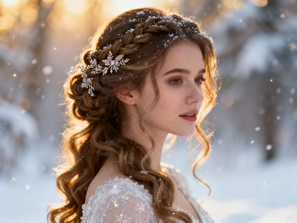 Honey Blonde With Lighter Highlights Visual Idea — Winter Date Night Hairstyles