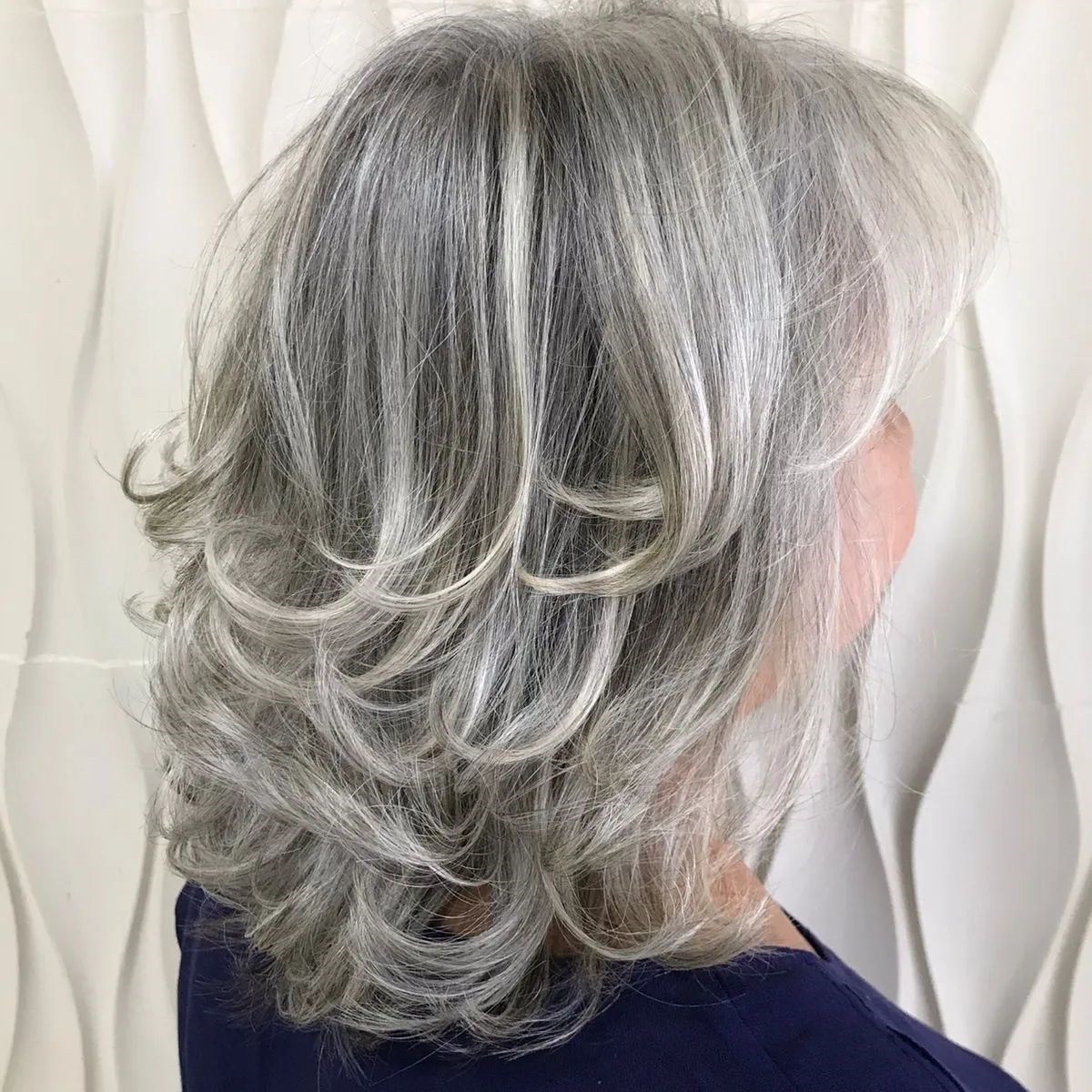 Layered Bob Visual Idea Layered Bob Visual Idea β Winter Haircuts for Gray Hair