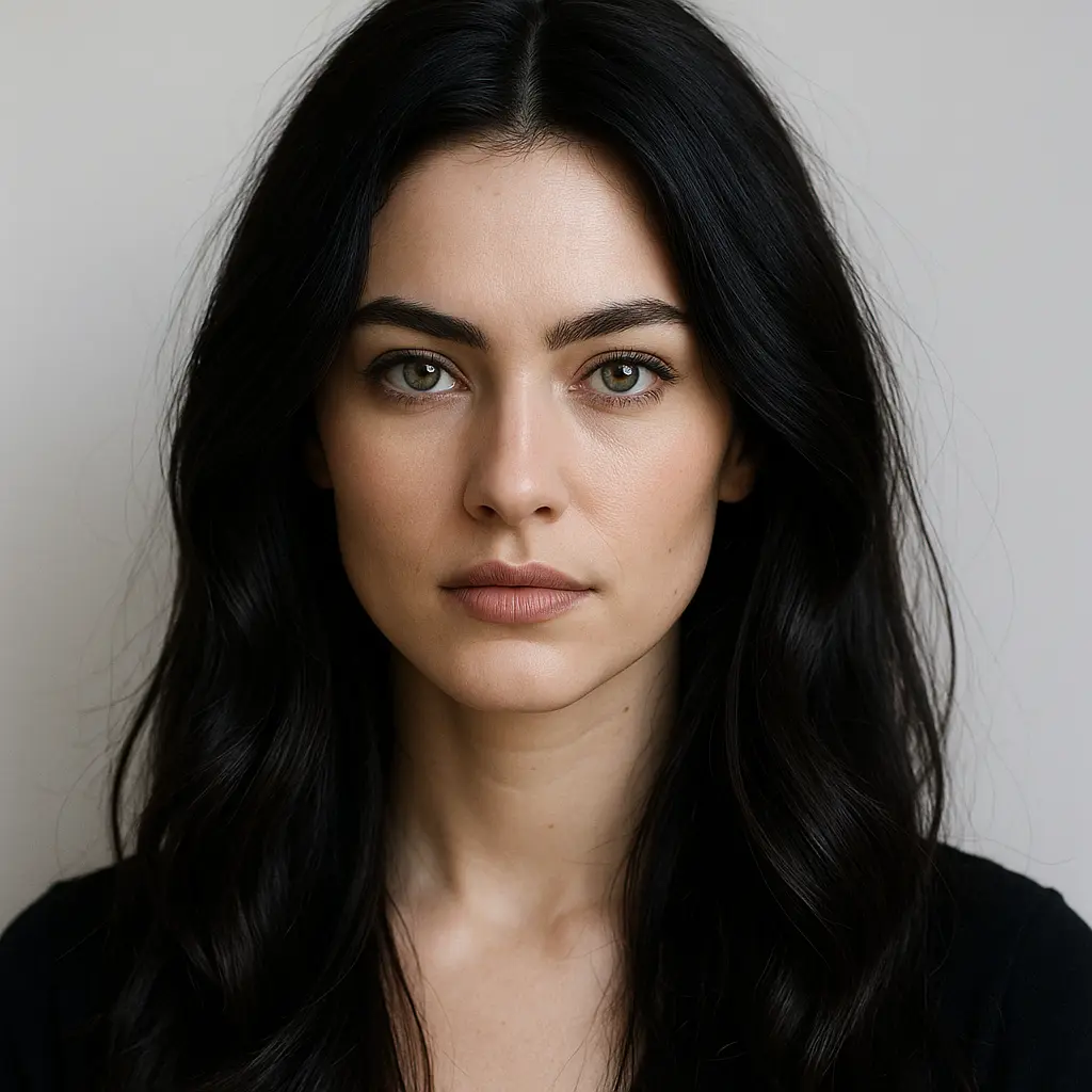 Deep Black With Cool Undertones Visual Idea Deep Black With Cool Undertones Visual Idea β Winter Hair Colors for Olive Skin