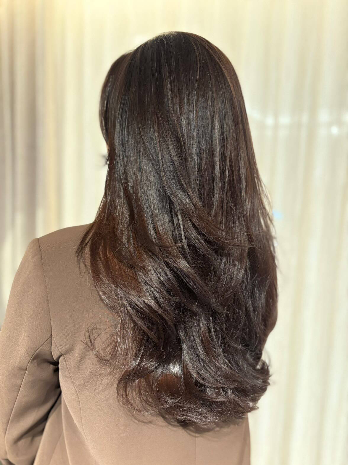 Mid-Back Visual Idea — Fall to Winter Hair Colors