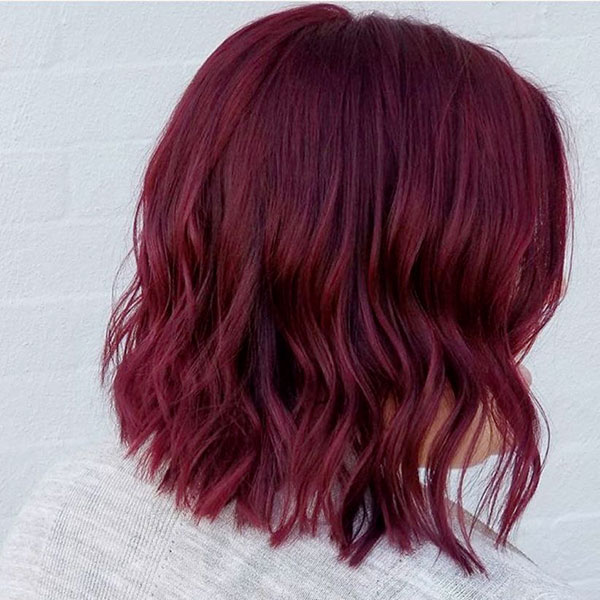 Chin-Length Visual Idea — Fall to Winter Hair Colors