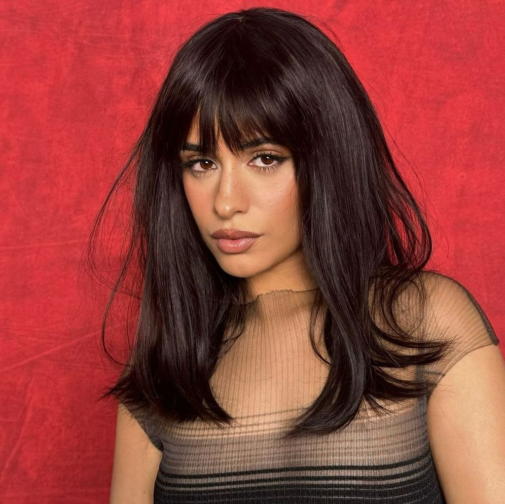 Dark Brown With Caramel Highlights Visual Idea — Winter Hairstyles for Thick Hair