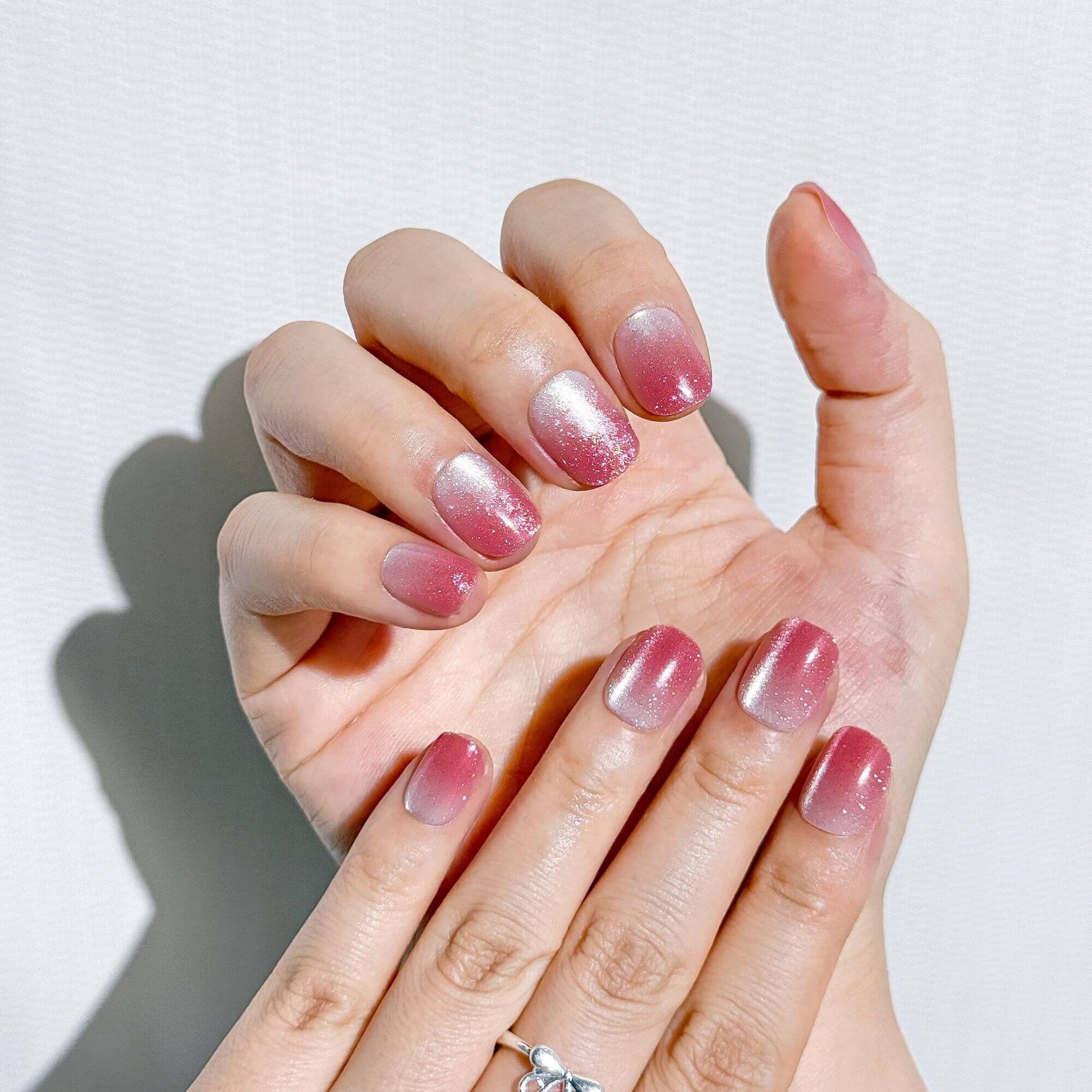 Shimmering Glitter Visual Idea — New Years Press On Nails 2027