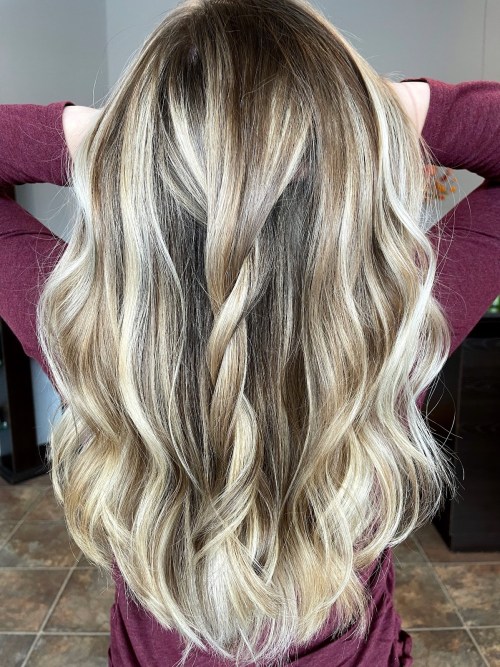 Dimensional Ash Blonde With Braid Dimensional Ash Blonde With Braid β Lowlights for Blonde Hair