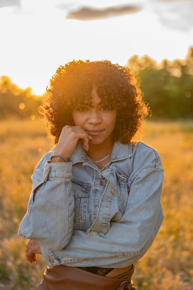 Shoulder Length Curls With Full Curtain Bangs Shoulder Length Curls With Full Curtain Bangs β Winter Hairstyles for Curly Hair