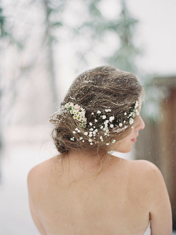 Dark Brown Visual Idea — Winter Hairstyles for Long Hair