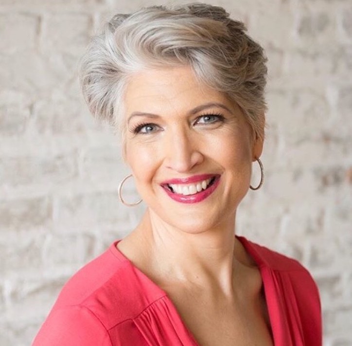 Ear Visual Idea — Winter Hairstyles for Women Over 70