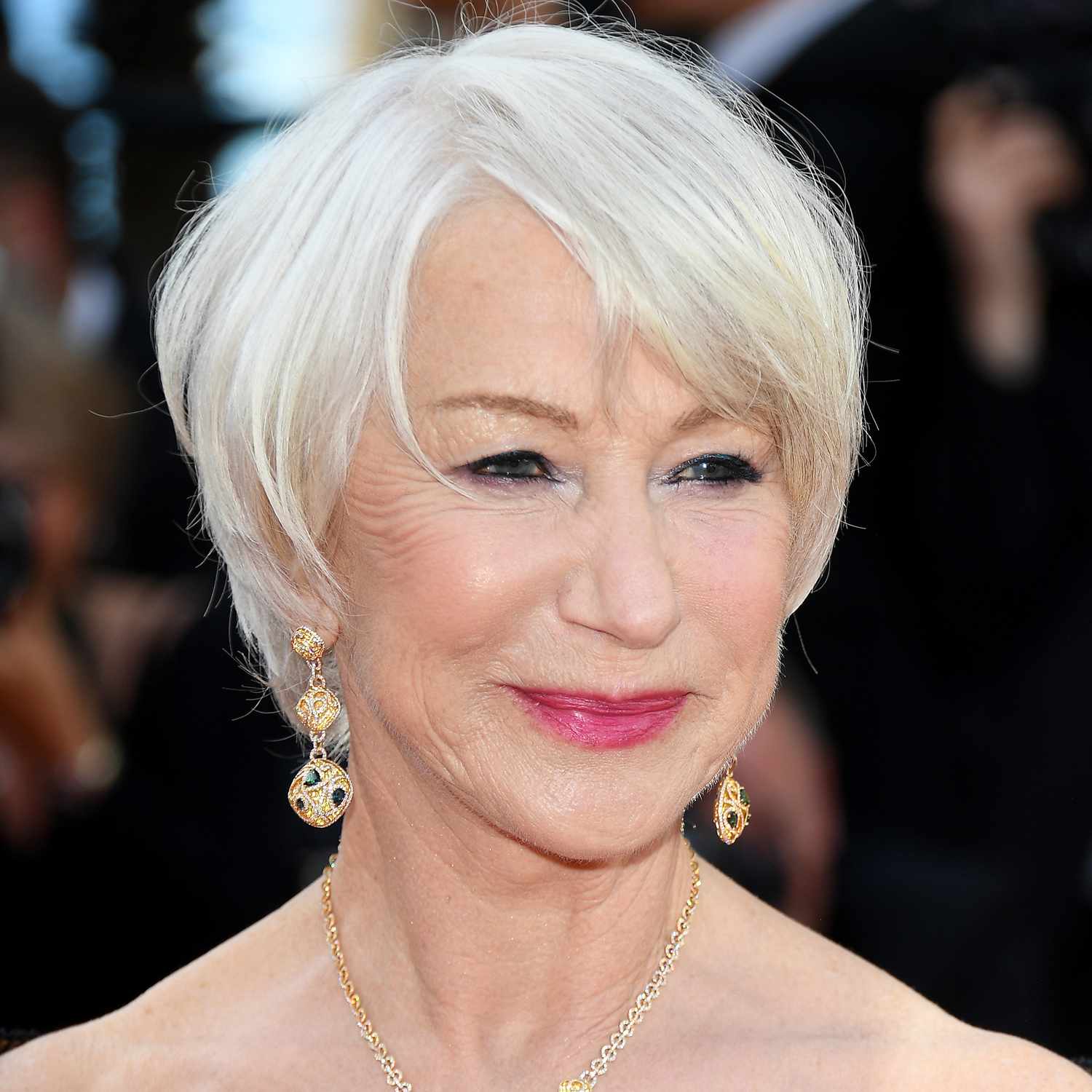 Voluminous Silver Grey Cut — Winter Hairstyles for Women Over 60
