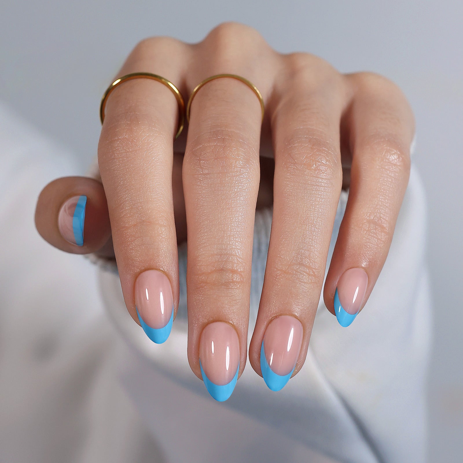 Any Visual Idea — Short Winter Almond Nails