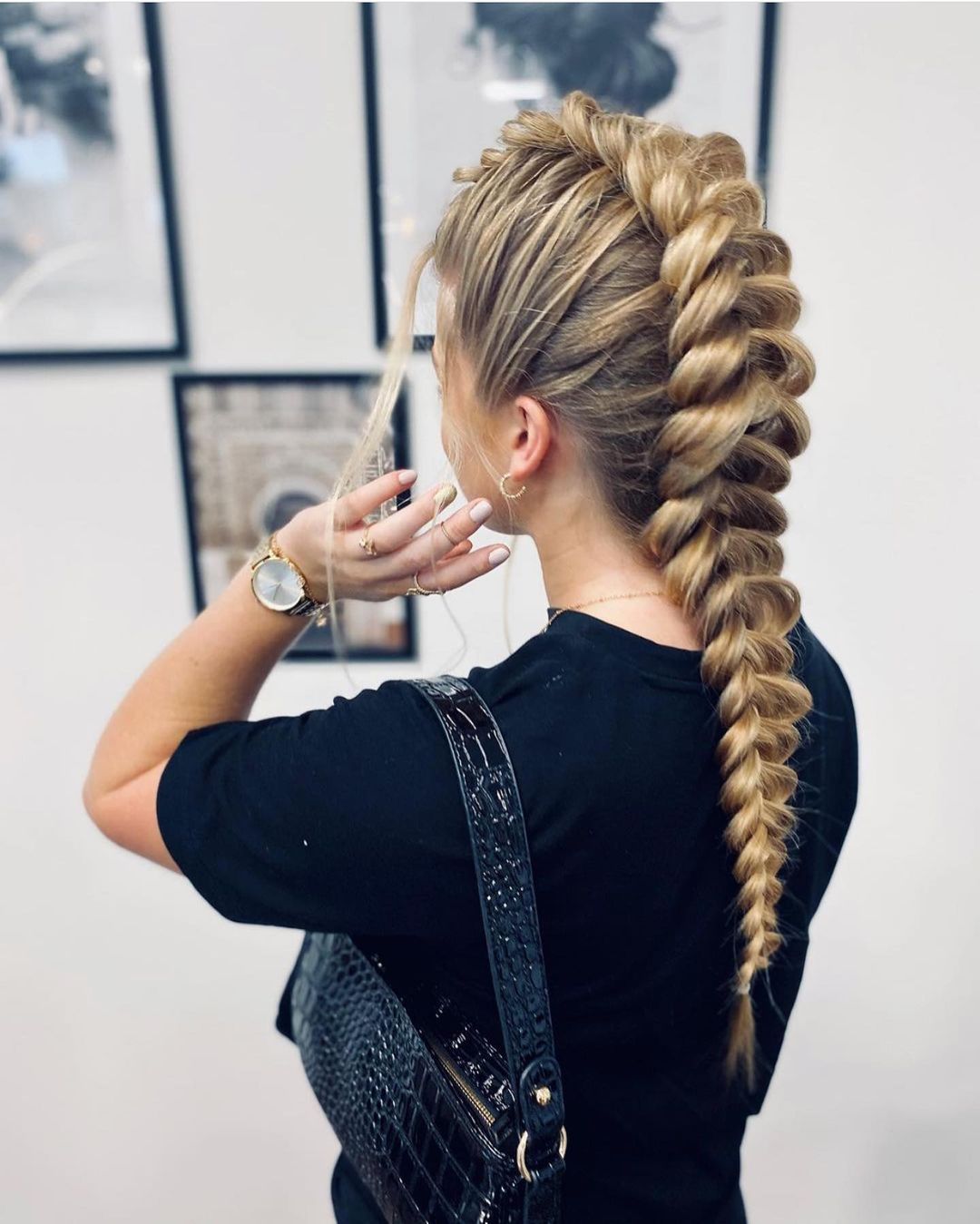 Side View Visual Idea — Winter Wedding Hairstyles