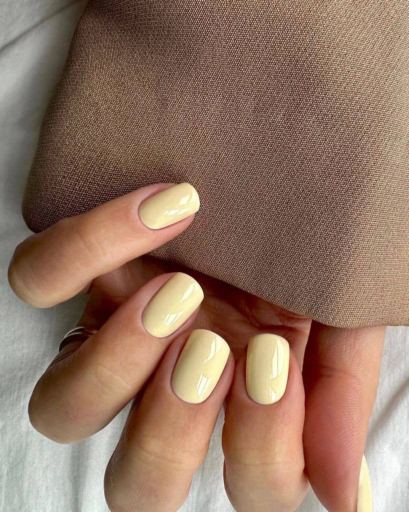 None Visual Idea — Winter Nail Colors for Short Nails