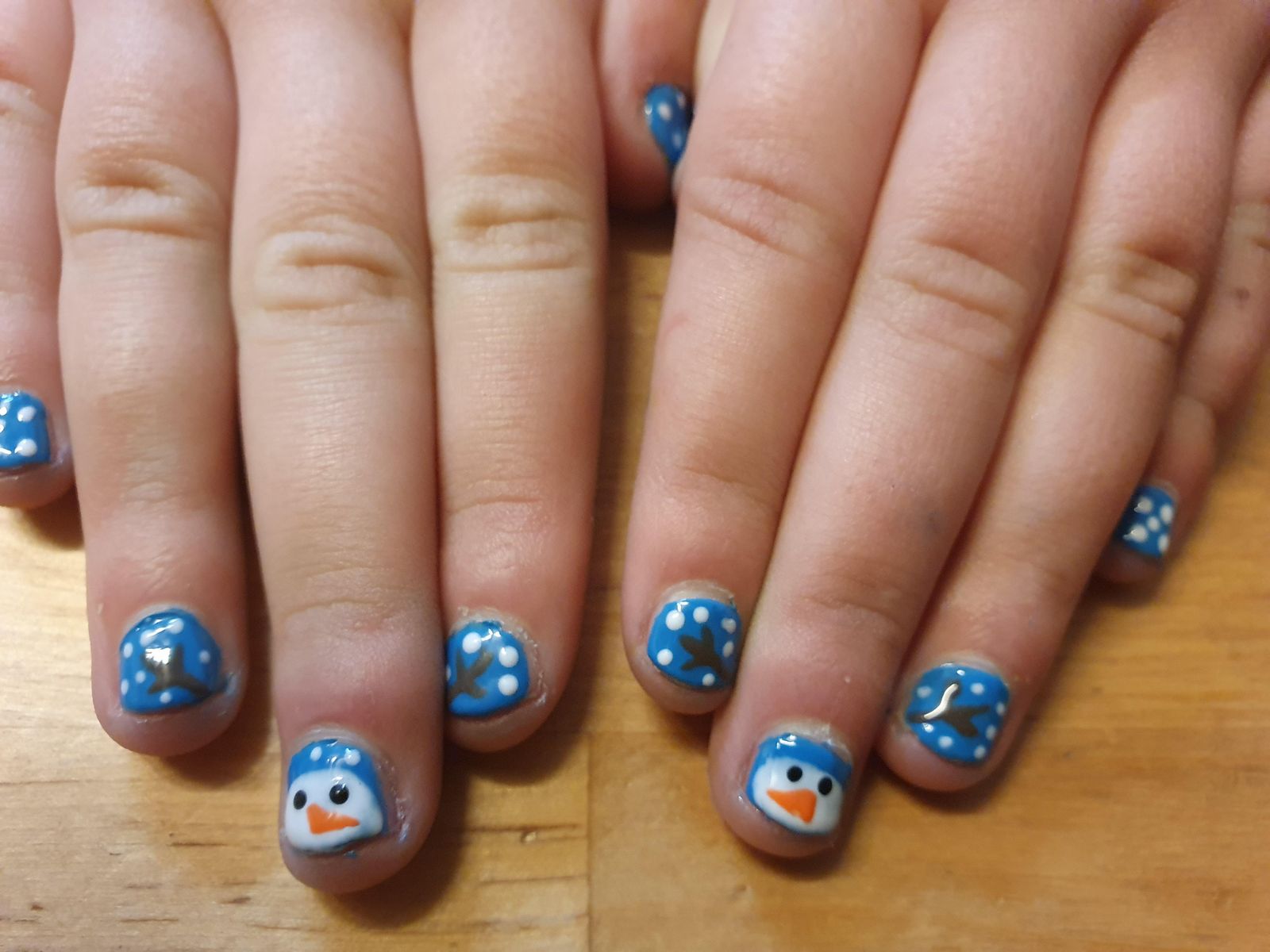 Snowman Polka Dot Pedicure Snowman Polka Dot Pedicure β Christmas Pedicure 2026
