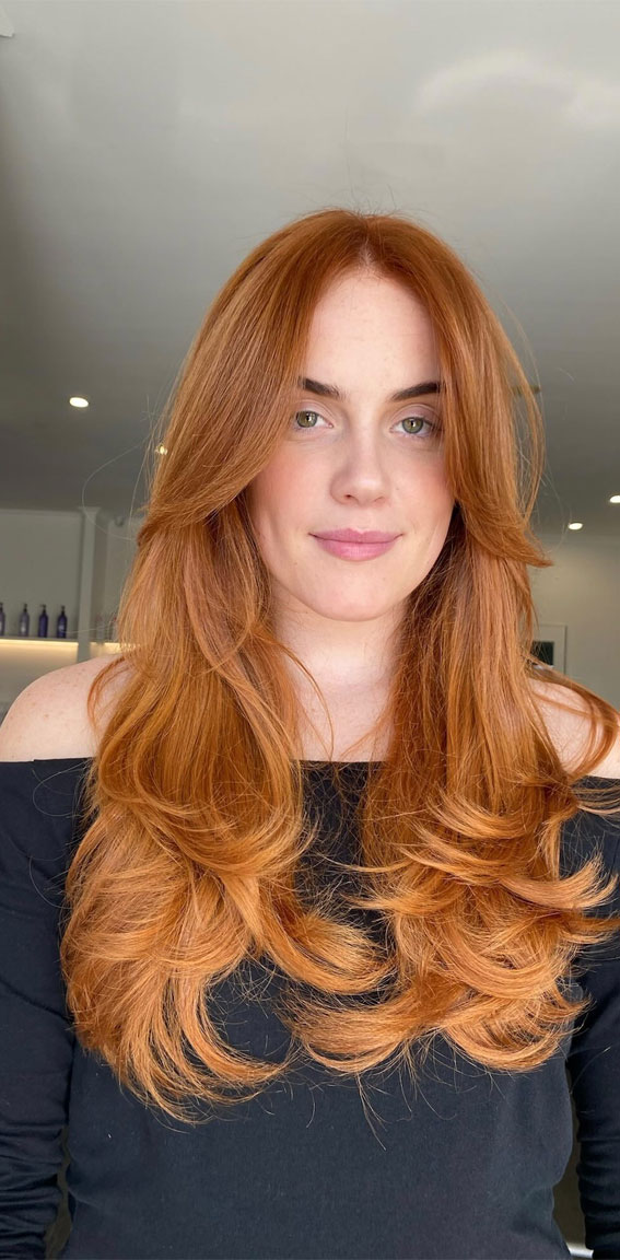Copper Visual Idea Copper Visual Idea β Winter Copper Hair Color
